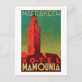Hotel Mamounia Marrakech Postcard