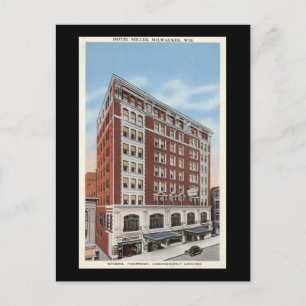 Hotel Miller, Milwaukee WI Vintage Postcard