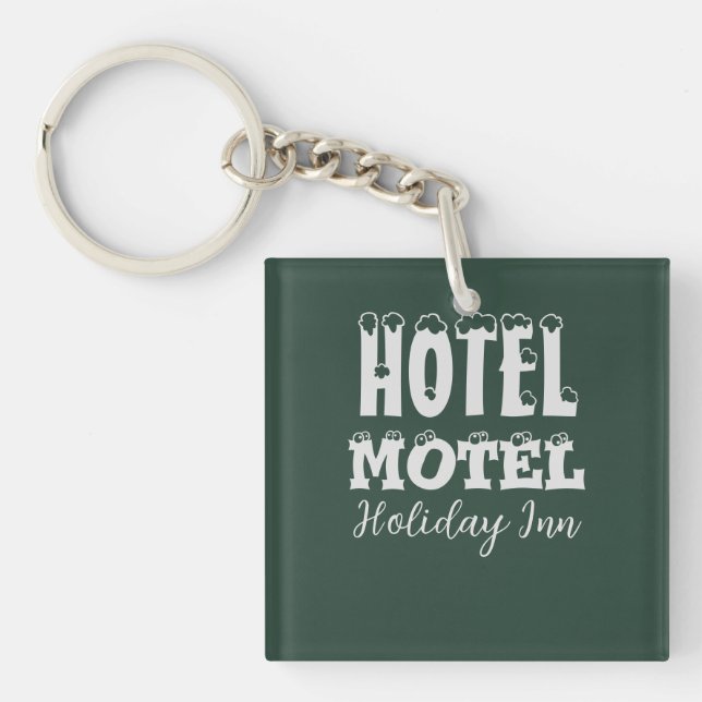 Hotel Motel Holiday Inn. Sugarhill Gang. Rappers  Key Ring (Front)
