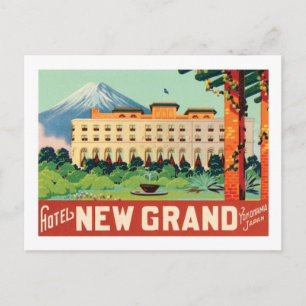 Hotel New Grand, Yokohama Japan Postcard
