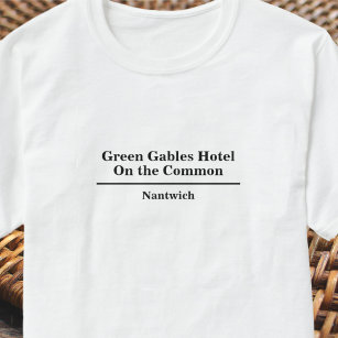 Hotel or Restaurant Name T-Shirt