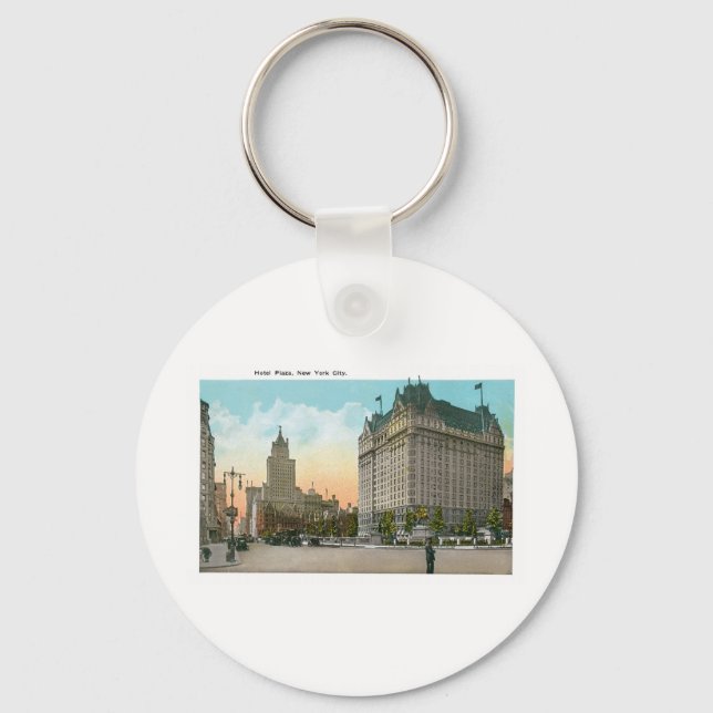 Hotel Plaza, New York City Key Ring (Front)