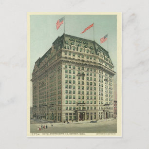 Hotel Pontchartrain Detroit Michigan Postcard