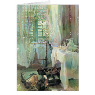 Hotel Room by Sargent, Vintage Victorian Fine Art