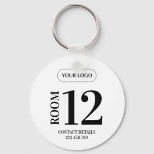 Hotel Room Number Keychain