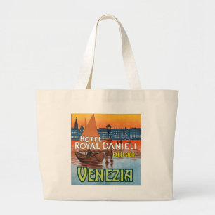 Hotel Royal Danieli Venezia Large Tote Bag