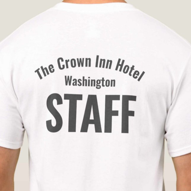 Hotel Staff Uniform T-Shirt (Creator Uploaded)