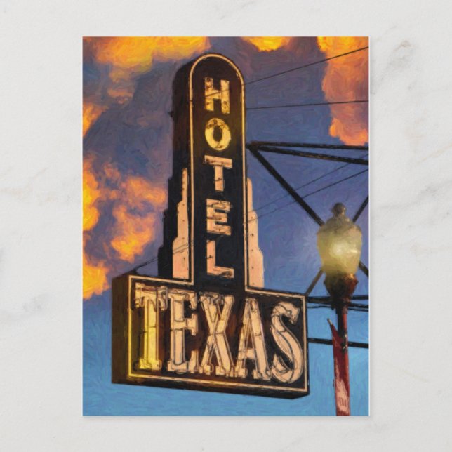 Hotel Texas Postcard (Front)