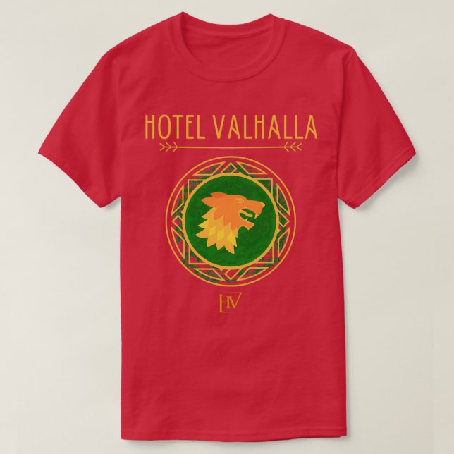 Hotel Valhalla Standard T-Shirt (Design Front)