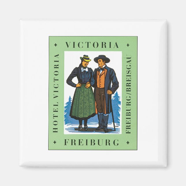 Hotel Victoria Freiburg Magnet (Front)