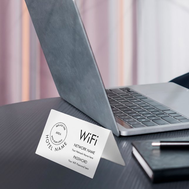 Hotel Wifi Details for Guests Logo Any Colour (Creator Uploaded)