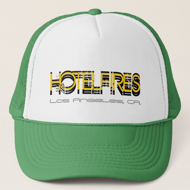HOTELFIRES trucker Hat 2 (Front)