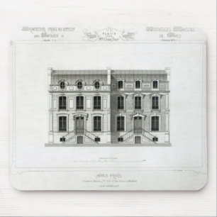 Hotels Prives, 10 & 12 Rue Balzac, Paris Mouse Mat