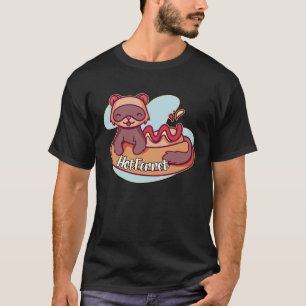 HotFerret Ferret Hotdog Men Women Kids T-Shirt