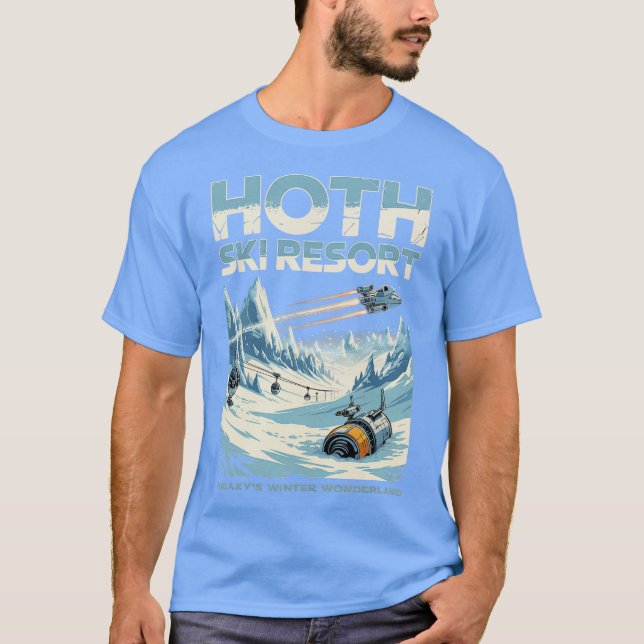 Hoth Ski Resort T-Shirt (Front)