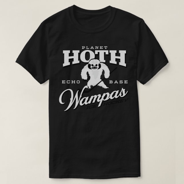 Hoth Wampas T-Shirt (Design Front)
