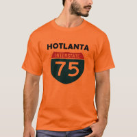 Hotlanta Atlanta Georgia I-75 Interstate Sign