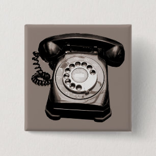 Hotline 15 Cm Square Badge