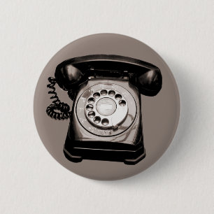 Hotline 6 Cm Round Badge