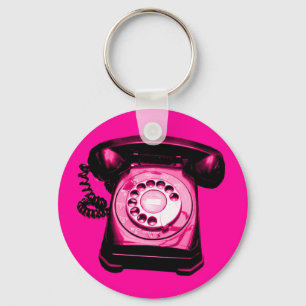 Hotline Crimson Key Ring
