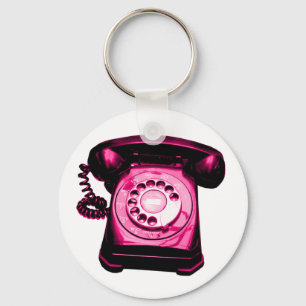 Hotline Crimson Key Ring