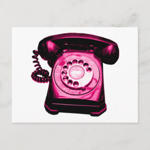 Hotline in Crimson Postcard