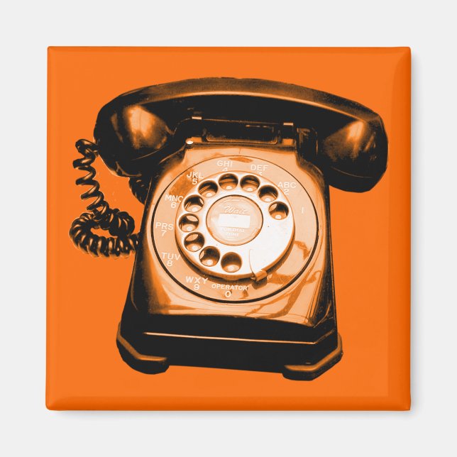 Hotline Orange Magnet (Front)