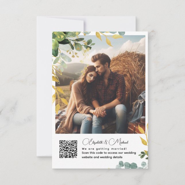 HOTO Details QR Rsvp Gift Registry Accommodation (Front)