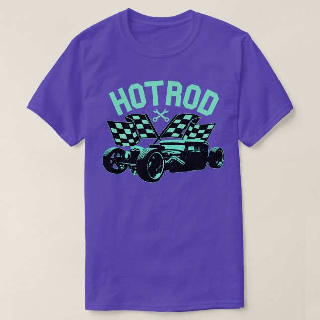Hotrod Formula One T-Shirt (Design Front)