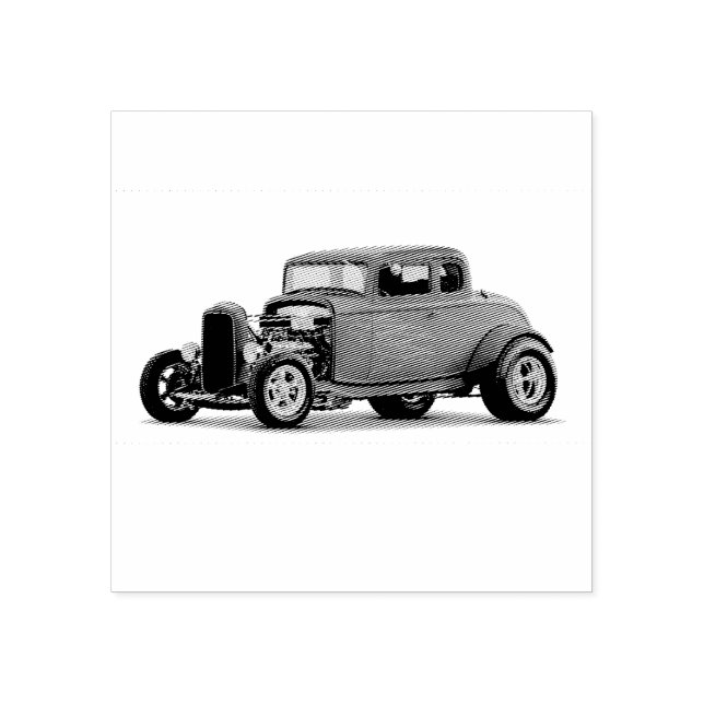 HOTROD RUBBER STAMP (Imprint)