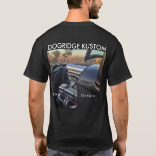HOTROD TEE SHIRT. DOGRIDGE KUSTOMS