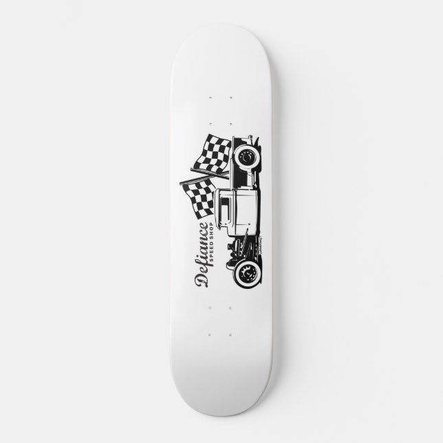 Hotrod Truck Skateboard deck (Front)