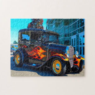 Hotrods in Oregon. Jigsaw Puzzle