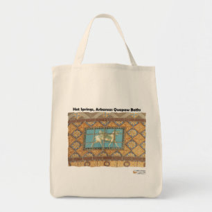 HotSprings, AR Quapaw Dome Tiles II Gifts Apparel Tote Bag