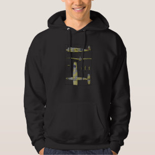 Hotspur Mk Ii British Ww2 Assault Glider Plane Dia Hoodie