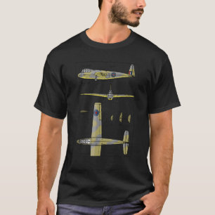 Hotspur Mk Ii British Ww2 Assault Glider Plane Dia T-Shirt