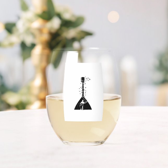 hotterashleyw stemless wine glass (Insitu (Wedding))
