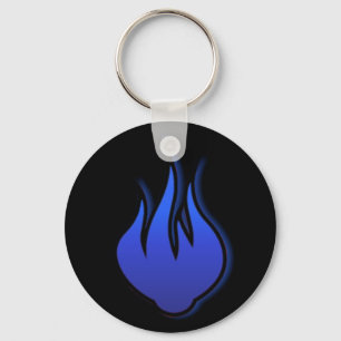 HotterThanHell Blue Flame Key Chain
