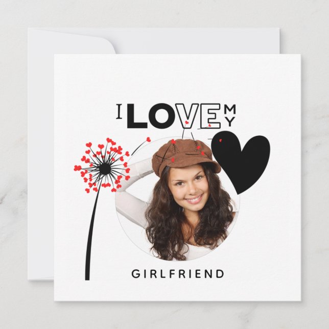 HOTTEST Girlfriend Alert! Photo I Love My GF Award (Front)