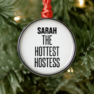 Hottest Hostess Metal Tree Decoration