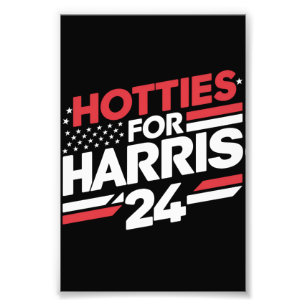 Hotties For Harris 24 Photo Print