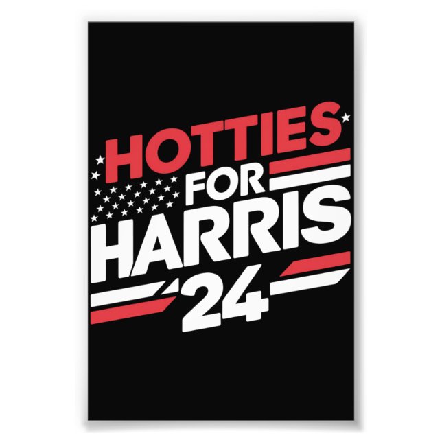 Hotties For Harris 24 Photo Print (Front)