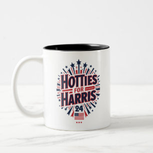 Hotties for Harris Two-Tone Coffee Mug