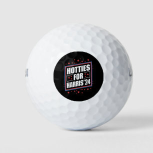 Hotties For Kamala Harris  Golf Balls