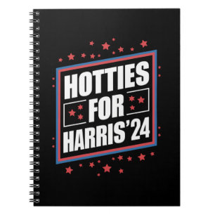 Hotties For Kamala Harris  Notebook