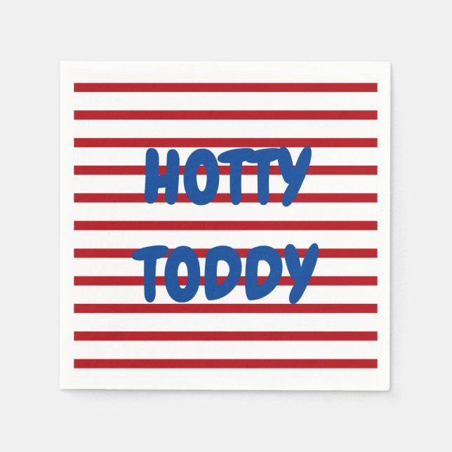 Hotty Toddy Events Napkin (Front)