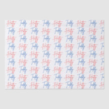 Hotty Toddy Tissue Paper, Ole Miss Tissue Paper