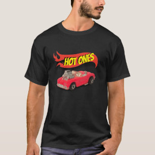 Hotwheels pink corvette diecast hot dark T-Shirt