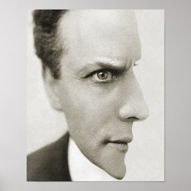 Houdini Optical Illusion Archival Print (Front)