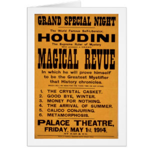 Houdini poster